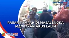 Pasar Tumpah di Majalengka...