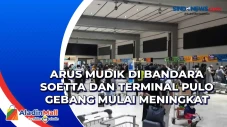 Arus Mudik di Bandara...