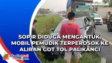 Sopir Diduga Mengantuk,...