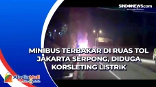 Minibus Terbakar di...