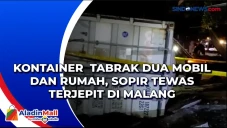 Kontainer Tabrak Dua...