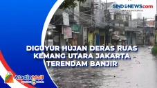 Diguyur Hujan Deras...