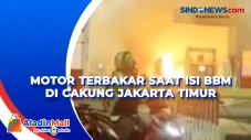 Motor Terbakar Saat...
