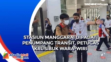 Stasiun Manggarai Dipadati...