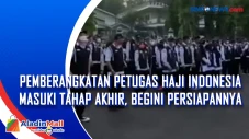 Pemberangkatan Petugas...