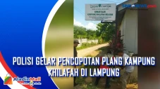 Polisi Gelar Pencopotan...