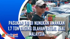 Pasukan TNI di Nunukan...