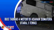 Bus Tabrak 4 Motor di...