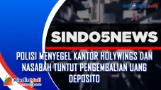 Polisi Menyegel Kantor...