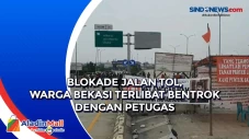 Blokade Jalan Tol, Warga...