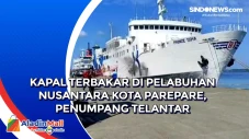Kapal Terbakar di Pelabuhan...