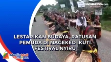 Lestarikan Budaya, Ratusan...