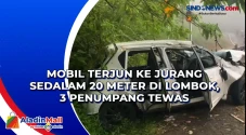 Mobil Terjun ke Jurang...