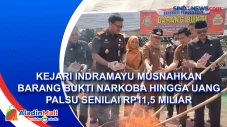 Kejari Indramayu Musnahkan...