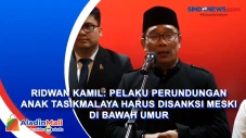 Ridwan Kamil: Pelaku...