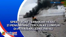 Speed Boat Terbakar...
