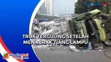 Truk Terguling Setelah...