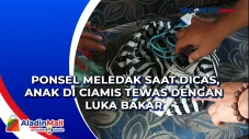 Ponsel Meledak saat...