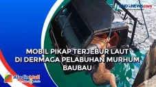 Mobil Pikap Terjebur...