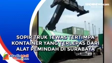 Sopir Truk Tewas Tertimpa...