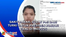 Sakit Parah, Surat PMI...