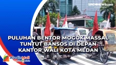Puluhan Bentor Mogok...