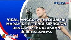 Viral, Anggota TNI di...