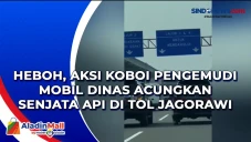 Heboh, Aksi Koboi Pengemudi...