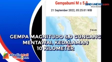 Gempa Magnitudo 5,0...