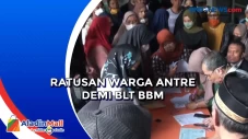 Ratusan Warga Antre...