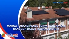 Warga Pasang Panel Surya...