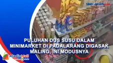 Puluhan Dus Susu Dalam...
