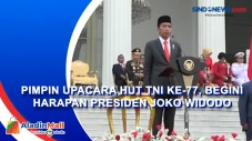 Pimpin Upacara HUT TNI...