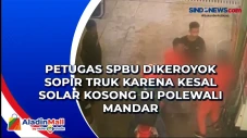 Petugas SPBU Dikeroyok...