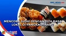 Mencoba Sushi dengan...