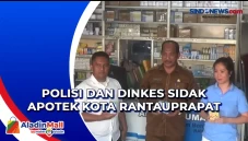 Polisi dan Dinkes Sidak...