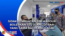 Sidak Pembuatan SIM,...