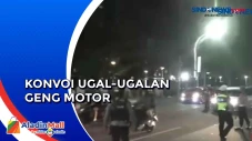 Polisi Bubarkan Konvoi...