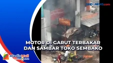 Motor di Garut Terbakar...