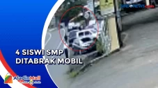 Empat Siswi SMP Ditabrak...