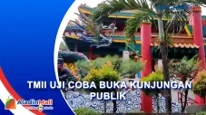 TMII Uji Coba Buka Kunjungan...