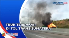 Truk Tronton Terbakar...