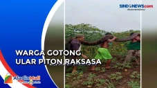 Sejumlah Warga Gotong...