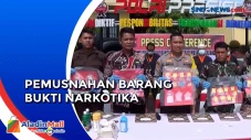 Barang Bukti Narkoba...