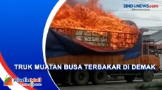 Detik-Detik Truk Muatan...