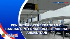 Belasan Pesawat Tunda...