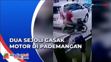 Terekam CCTV, Aksi Dua...