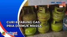 Pria Diamuk Massa Usai...