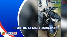 Dua Pemotor Tabrakan...