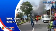 Truk Muatan Sabut Kelapa...